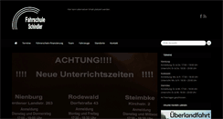 Desktop Screenshot of fahrschule-schindler.de